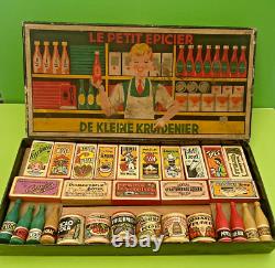 Jouet Ancien Epicerie Le Petit Epicier De Kleine Kruidenier Boite 29 Pieces
