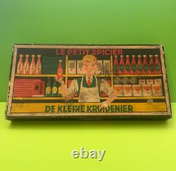 Jouet Ancien Epicerie Le Petit Epicier De Kleine Kruidenier Boite 29 Pieces