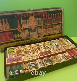 Jouet Ancien Epicerie Le Petit Epicier De Kleine Kruidenier Boite 29 Pieces