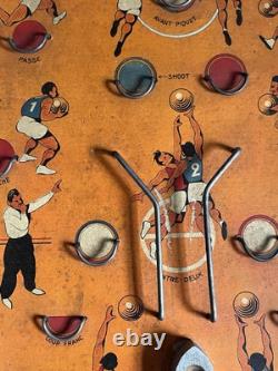 Jouet Ancien Flipper Jeu de Basket Samud