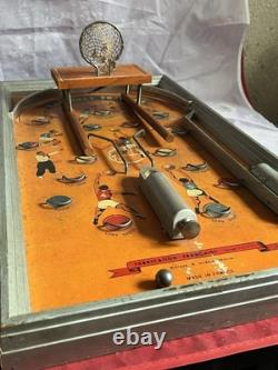 Jouet Ancien Flipper Jeu de Basket Samud