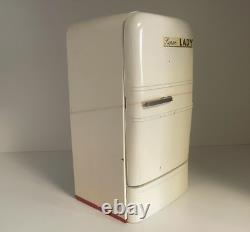 Jouet Ancien Frigo Vintage En Tole Laquee Super Lady Amb Bologne Italy