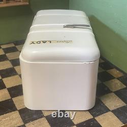 Jouet Ancien Frigo Vintage En Tole Laquee Super Lady Amb Bologne Italy