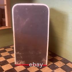 Jouet Ancien Frigo Vintage En Tole Laquee Super Lady Amb Bologne Italy