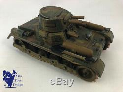 Jouet Ancien Gama N°60 Tank Panzer Mecanique Vers 1935 L 19cm