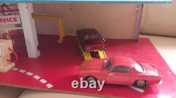Jouet Ancien Garage Station Service Total Nil 40x24cm