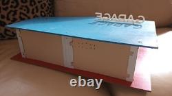 Jouet Ancien Garage Station Service Total Nil 40x24cm