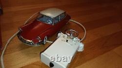 Jouet Ancien Gégé Citroën Ds19 Électrique Teleguidée En Boite D'origine