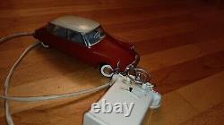 Jouet Ancien Gégé Citroën Ds19 Électrique Teleguidée En Boite D'origine