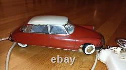 Jouet Ancien Gégé Citroën Ds19 Électrique Teleguidée En Boite D'origine