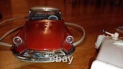 Jouet Ancien Gégé Citroën Ds19 Électrique Teleguidée En Boite D'origine