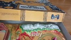 Jouet Ancien Germany Fort Wild West Diorama Western Neuf Boite D'origine