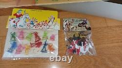 Jouet Ancien Germany Fort Wild West Diorama Western Neuf Boite D'origine