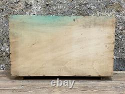 Jouet Ancien Grande Epicerie Marchand Légumes Ensemble 3 Meubles Bois 1950's