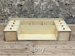 Jouet Ancien Grande Epicerie Marchand Légumes Ensemble 3 Meubles Bois 1950's