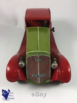 Jouet Ancien Ingap 3000 Grande Voiture Mecanique Alfa Romeo 1928 Version Luxe