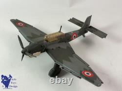 Jouet Ancien Jep 270-2 Avion Demontable Type Stuka Dux Vers 1946