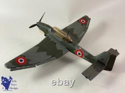 Jouet Ancien Jep 270-2 Avion Demontable Type Stuka Dux Vers 1946