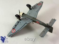 Jouet Ancien Jep 270-2 Avion Demontable Type Stuka Dux Vers 1946