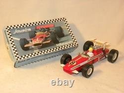 Jouet Ancien Joustra Auto De Course Indianapolis 2163 Toy Racing Car Neuve Boite