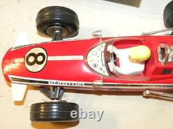 Jouet Ancien Joustra Auto De Course Indianapolis 2163 Toy Racing Car Neuve Boite