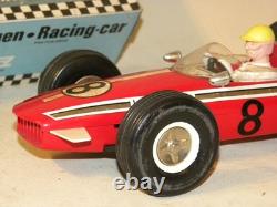 Jouet Ancien Joustra Auto De Course Indianapolis 2163 Toy Racing Car Neuve Boite