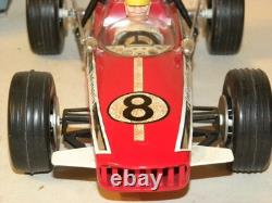 Jouet Ancien Joustra Auto De Course Indianapolis 2163 Toy Racing Car Neuve Boite