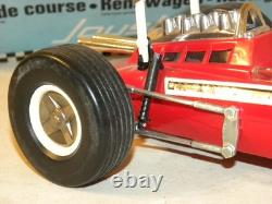 Jouet Ancien Joustra Auto De Course Indianapolis 2163 Toy Racing Car Neuve Boite