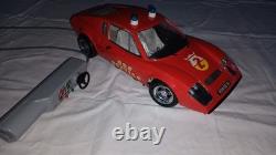 Jouet Ancien Joustra Ligier Js2 Maserati Électrique Teleguidée 42cm Sos Service