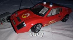 Jouet Ancien Joustra Ligier Js2 Maserati Électrique Teleguidée 42cm Sos Service