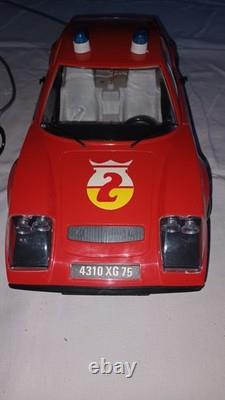 Jouet Ancien Joustra Ligier Js2 Maserati Électrique Teleguidée 42cm Sos Service