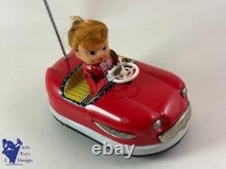 Jouet Ancien Ko Japan Coney Island Scooter Mecanique 14cm Vers 1960