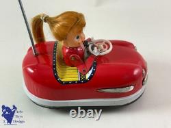 Jouet Ancien Ko Japan Coney Island Scooter Mecanique 14cm Vers 1960