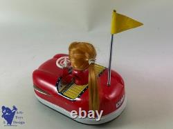 Jouet Ancien Ko Japan Coney Island Scooter Mecanique 14cm Vers 1960