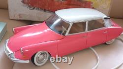 Jouet Ancien Paya Citroën Ds 19 Électrique Teleguidée 1/12 En Boite D'origine