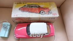 Jouet Ancien Paya Citroën Ds 19 Électrique Teleguidée 1/12 En Boite D'origine