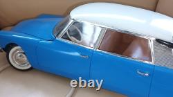 Jouet Ancien Paya Citroën Ds 21 Pallas Électrique Teleguidée 1/12 Bleue/blanc