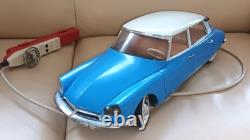 Jouet Ancien Paya Citroën Ds 21 Pallas Électrique Teleguidée 1/12 Bleue/blanc
