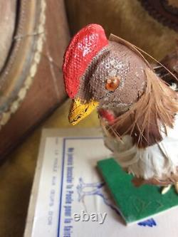 Jouet Ancien. Poule Pondeuse. La Poule Aux Oeufs D'or. Paris