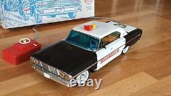 Jouet Ancien Rico Ford Galaxie Électrique Teleguidée En Boite D'origine