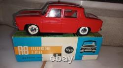 Jouet Ancien Slj Renault 8 Gordini 1134 Électrique A Piles Neuve Boite D'origine