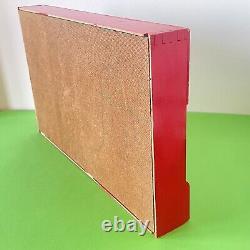 Jouet Ancien Tir Forain Becassine En Bois Peint 40x25 CM 3 Personnages
