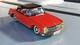 Jouet Ancien Tôle Alps Japan Mercedes 230sl Pagode Électrique 27cm Années 60
