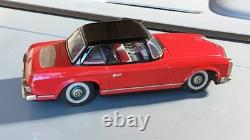 Jouet Ancien Tôle Alps Japan Mercedes 230sl Pagode Électrique 27cm Années 60