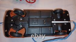 Jouet Ancien Tôle Bandai Japan Vw Porsche 914 Électrique Teleguidée