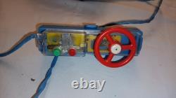 Jouet Ancien Tôle Bandai Japan Vw Porsche 914 Électrique Teleguidée