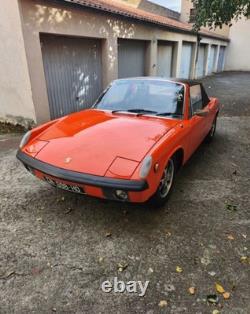 Jouet Ancien Tôle Bandai Japan Vw Porsche 914 Électrique Teleguidée