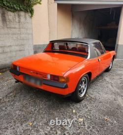 Jouet Ancien Tôle Bandai Japan Vw Porsche 914 Électrique Teleguidée