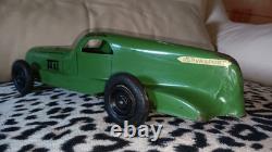 Jouet Ancien Tôle Cij 35cm Renault Nervasport Montlhery Mécanique