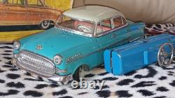 Jouet Ancien Tôle Gama Opel Kapitän Électrique Teleguidée En Boite D'origine